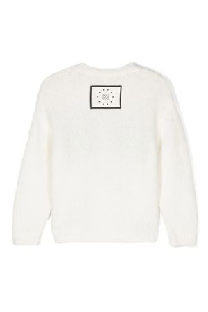 cardigan in acrilico bianco DOUUOD KIDS | DV9P30W013780A